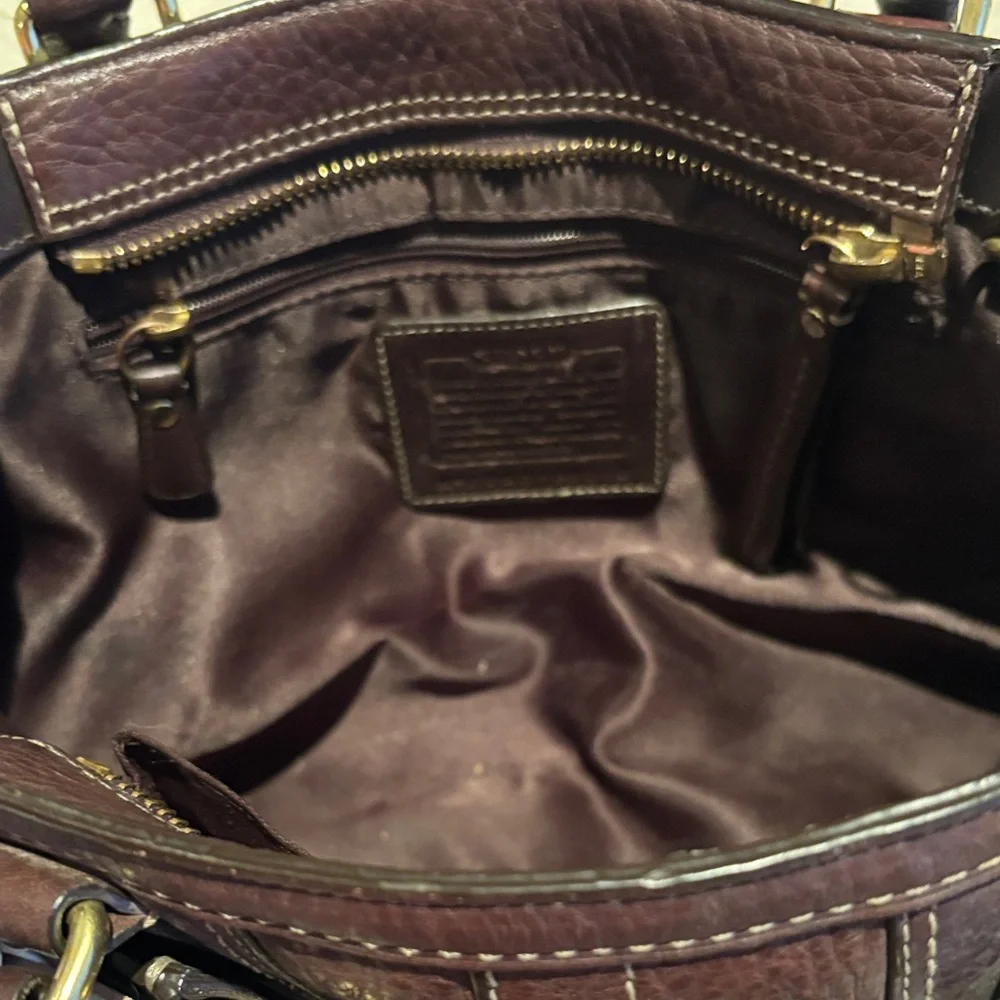 Vintage Coach 2006 Hamptons Leather Satchel - Picture 15 of 16